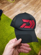 Gorra Daiwa con visera para hombre, gorro de sol con visera de malla transpirable, ajustable, con bordado, 2020