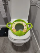 Bebés, niños, infantes orinal inodoro formación niños asiento Pedestal cojín de anillo