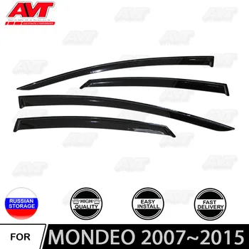 

Window deflectors for Ford Mondeo 2007~2015 car styling wind deflector guard auto vent visor rain guards cover