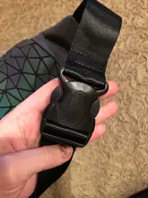 Riñonera luminosa de cuero para mujer, bolso de cintura, a la moda, 2020