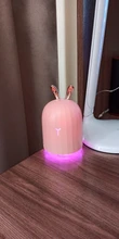 Mini Humidifier Essential-Oil-Diffuser Led-Light Car Aromatherapy Ultrasonic Deer Cool-Mist-Adorable