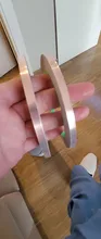 Rollo de cinta de cobre puro de doble cara, adhesivo protector de cinta adhesiva, potenciador de señal de antena, 20M