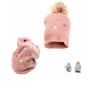 

Neck cap pompom mini Stars