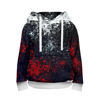 

Children's sweatshirt 3D spray paints