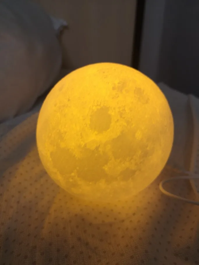 Ultimate Multicolours Moon Lamp 15CM photo review
