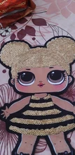 LOL surprise-pegatinas de ropa de muñecas para niñas, parche decorativo bordado para fiesta de cumpleaños