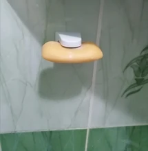 Soporte colgante magnético para jabón, estante de almacenamiento mágico, sin perforaciones, de plástico para el hogar, organizador de baño para jabones de drenaje