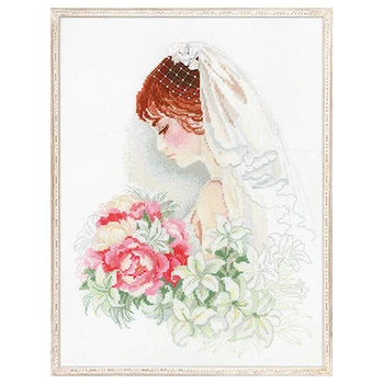 

100/050 riolis' bride embroidery set, 30*40 cm