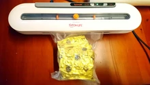 TINTON LIFE-sellador al vacío de alimentos con bolsas, rollos de plástico, bolsas de 5 tamaños para sellador de vacío de cocina para mantener la comida fresca