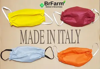 

SET 10 PROTEZIONI COLORATE - 100% POLIPROPILENE - 2 STRATI - ELASTICO REGOLABILE