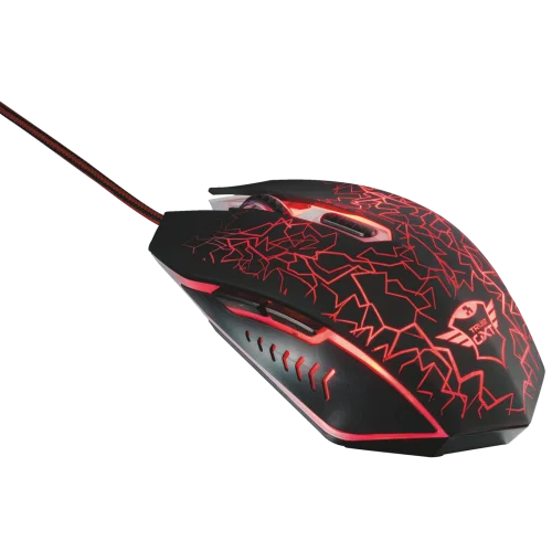 Игровая проводная мышь 21683 Trust GXT 105 IZZA до 2400 dpi 6 клавиш