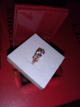 Vienkim 1PC cristal popular plateado mujeres de anillos de compromiso de circón cúbico elegante blanco rosa de oro anillo tamaño 6 7 8 9