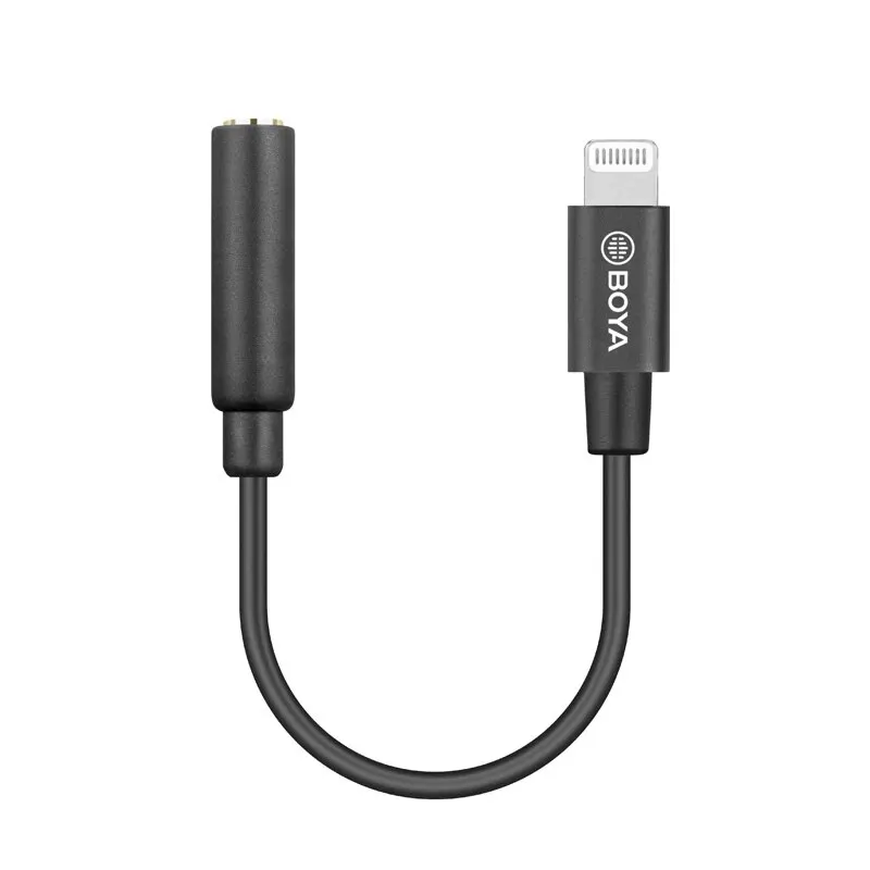 BOYA 3 5 мм TRS TRRS к Lightning/Type C Apple Android телефонный аудиокабель для микрофона