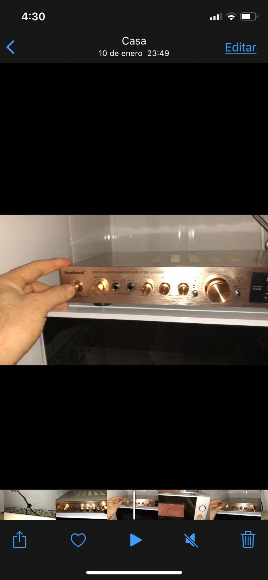 Отзыв о товаре 298B bluetooth 5,0 канал 2000 Вт 5-канальный усилитель мощности аудио 220 В AV Amp динамик с дистанционным управлением Поддержка FM USB SD карт от пользователя C***z