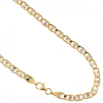 

Yellow Gold Filled Men 'S Necklace and White 803321717602