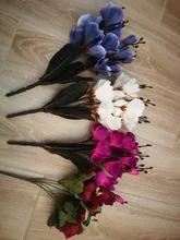 Bouquet Artificial Silk Flowers Magnolia Home-Decoration Christmas-Party Wedding 5-Fork