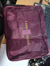 Viajes cubos de embalaje 6 unids/set moda impermeable de gran capacidad bolsos de organización de ropa de almacenamiento paquete hombres Weekender bolsa