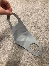 Mascarilla facial de algodón lavable, 1/2/4/8/16 Uds., a la moda, antipolvo, negra/gris/rosa