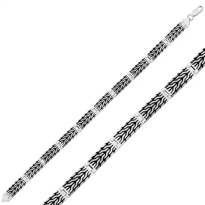 

Armagano 100% 925 Sterling Silver Classic Men 'S Bracelet High Quality and Original Men 'S Wrist Straps