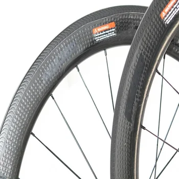 

Road-Bike Wheelset Carbon-Dimple-Wheels Dimpled Tubular/Clincher 700c Super-Light Wide 25mm Wide Rims R36 Powerway