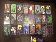 Juego de mesa de pesadilla antes de Navidad, baraja de Tarot y guía en PDF, adivinación, cuenta el futuro
