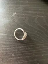 CANNER 925 anillos de plata esterlina para mujeres bonita serpiente apertura redonda anillo de plata 925 de joyería fina minimalista regalo anillos