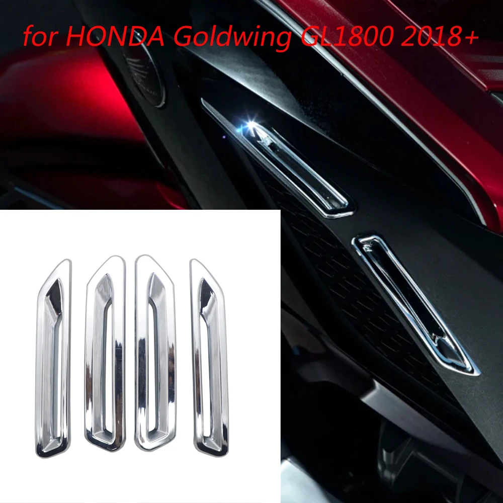 Хромированная декоративная крышка радиатора для мотоцикла HONDA Goldwing GL1800 2018 + up |
