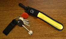 Correa reflectora de luz LED, colgante de correa reflectante de seguridad deportiva, suministros para exteriores, colgante reflectante