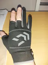 Guantes de pesca antideslizantes para hombre, protectores de manos para pesca, para deportes al aire libre, con corte de tres dedos