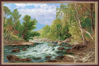 

Нв-213 set for embroidery 'MP studio ''water', 42x62 cm