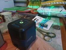 HANMATEK LV1G Laser Level green Cross Line Laser with Measuring Range 50ft, Self-Leveling