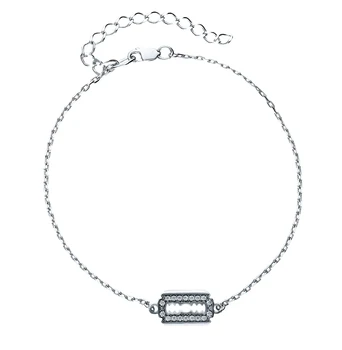 

Silver Bracelet with cubic zirconia sunlight sample 925