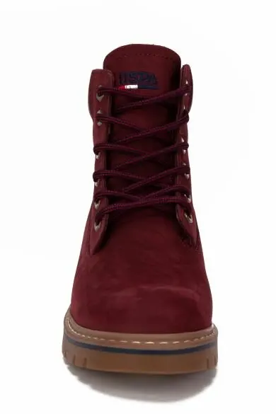 U.S. POLO ASSN. Для мужчин Мужская обувь - Цвет: Burgundy