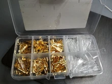 Wire-Spade-Connector Crimp-Terminal Quick-Splice Insulating-Assortment Female with And