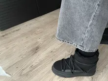 Flats-Shoes Snow-Boots Pink Womens Cute Black Plus-Size Winter Fashion Apricot Wool