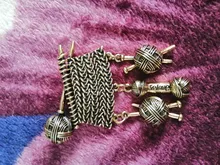 Vintage Jewelry Brooches Cindy Xiang Sweater-Design Women for Weaving-Ball of Autumn