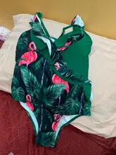 Trajes de baño a juego con flamencos para madre e hija, traje de baño para mamá y yo, ropa de Bikini, pantalones cortos de baño para papá e hijo