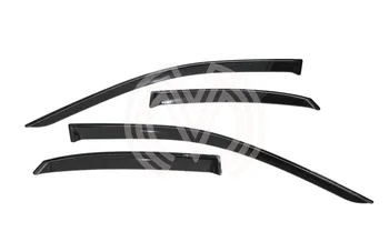 

Дефлекторы боковых окон для Audi A4 седан (B5) 1994-2000 ветровики украшение стайлинг защита от дождя грязи солнца тюнинг