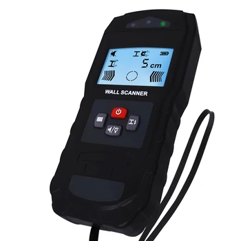 

4-in-1 Stud Finder Wood Live AC Wire Metal Sensor Detection Digital Scanner with Light and Sound Warning Indicator
