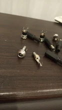 Fuente de alimentación de 5,5mm x 2,1mm, 5,5x2,1 CC, Conector de clavija + adaptador de Terminal de montaje de Panel de Metal hembra, enchufe, conectores DC