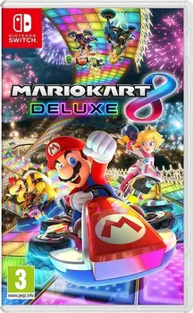 

SWITCH MARIO KART 8 DELUXE VIDEO games NINTENDO kids girls Child VIDEO consoles