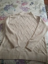 Suéter de punto para mujer, jersey de manga larga con cuello alto, Amarillo, Azul, Tops para mujer, otoño e invierno, novedad de 2020