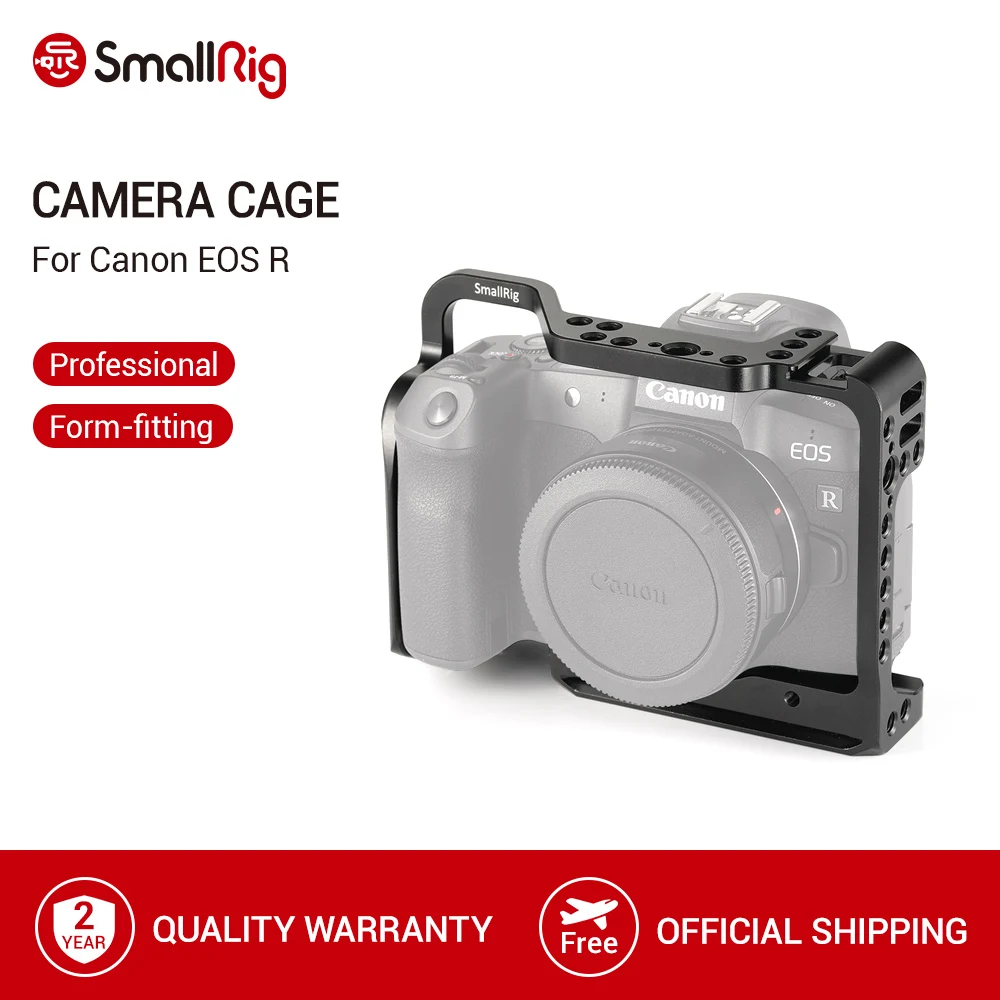 Клетка SmallRig для Canon EOS R облегающая клетка с креплением холодного башмака