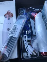 Aparato para limpieza profunda de la piel con espinillas, limpiador con punta de diamante de Zona T para nariz y resto del rostro, para la eliminación de espinillas, succión al vacío