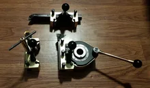 2 uds negro o rojo de plástico M4/M5/M6/M8/M10/M12 M14/M16 hilo En forma de bola sujeción de cabezal perilla de tuercas