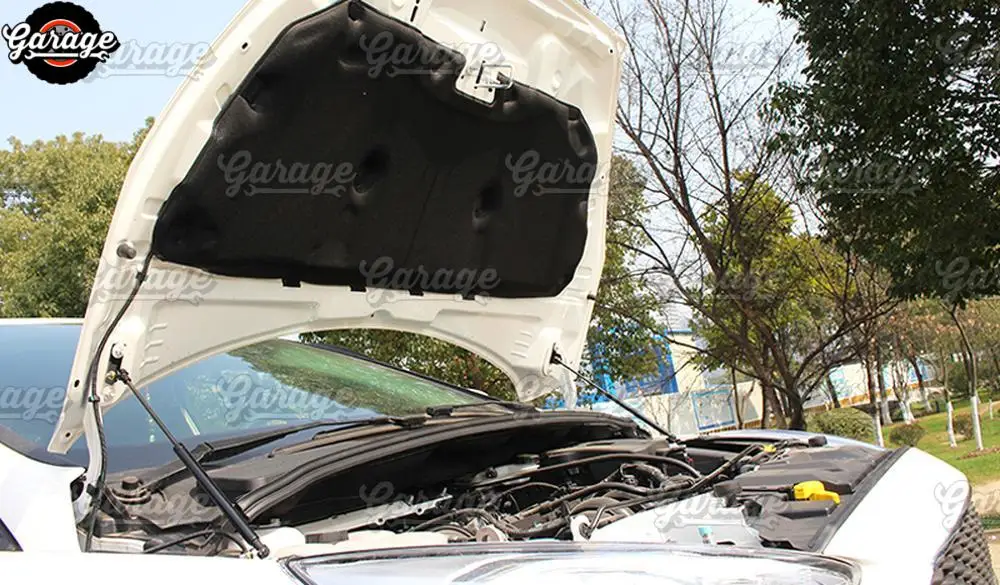 Стойки амортизатора капота для Ford Focus 2012- нержавеющая сталь молдинг 1 комплект/2 шт украшение автомобиля стиль