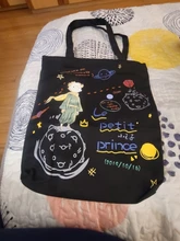 YXZ nuevo patrón de Principito bolsas de lona estilo japonés pequeño arte fresco bolso de hombro para las mujeres bolsas de compras Ins bolsa grande de Estudiante