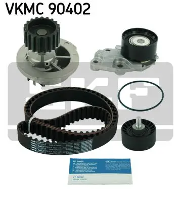 Комплект ремня ГРМ GM/DAEWOO 1.4/1.6 16V(с помпой) SKF VKMC9040