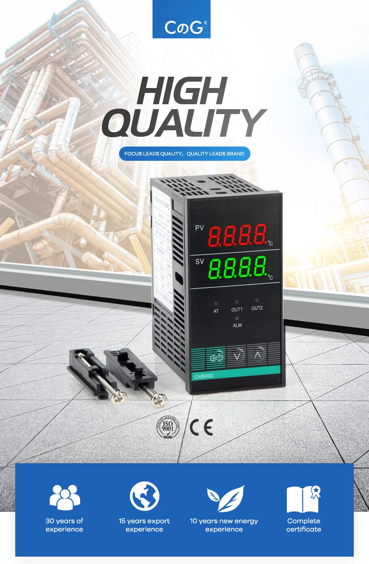 CG CHB402 48*96 мм K Тип программируемый пид Интеллектуальный термостат цифровой Электронный индикатор температуры контроллер