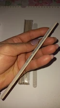 10 Uds. De limas de madera para uñas, 100/180 180/240 grises, bloque de amortiguación, limas profesionales para manicura y pedicura, herramientas de pulido